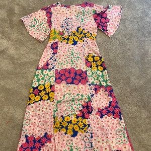 NWT, NEVER WORN - midi floral dress with flutter sleeve from Asos